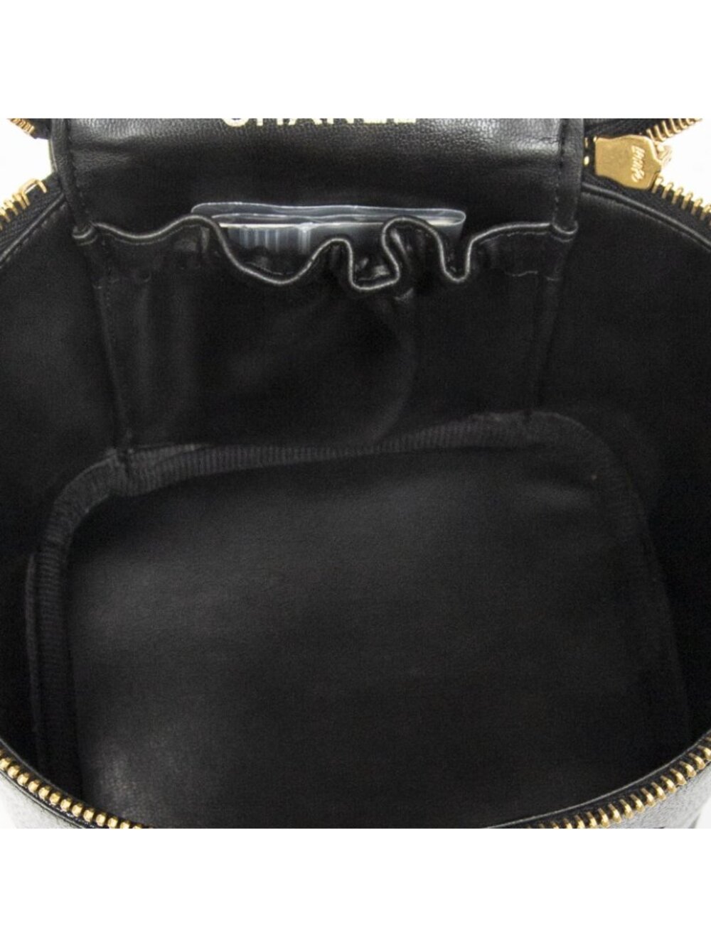 Chanel Timeless Tall Vanity Case Black Caviar Leather - Picture 9 of 11